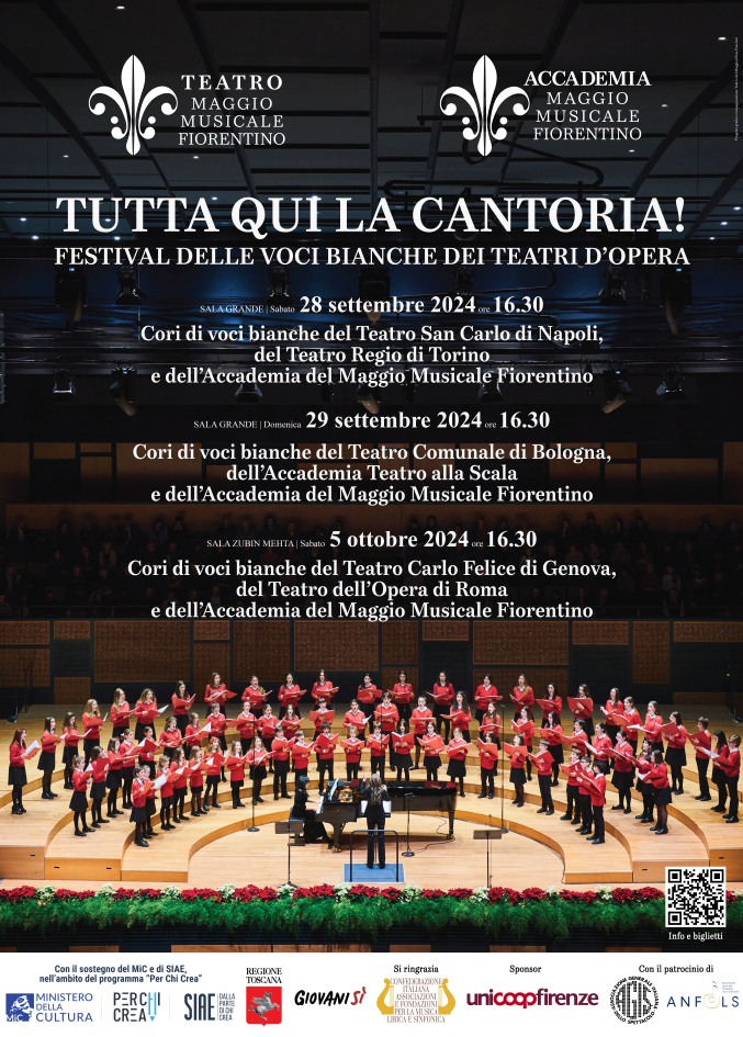 Maggio Musicale: Tutta qui la cantoria!, primo Festival delle voci bianche dei Teatri d’opera