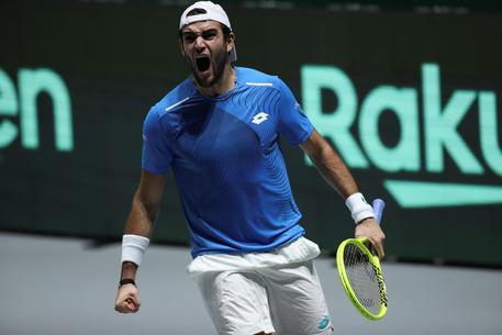 Coppa Davis: Italia batte anche Olanda (2-0). Festa azzurra con Berrettini e Cobolli