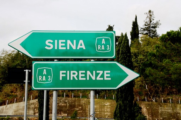 Siena-Firenze: chiusura notturna tratto San Casciano nord e sud