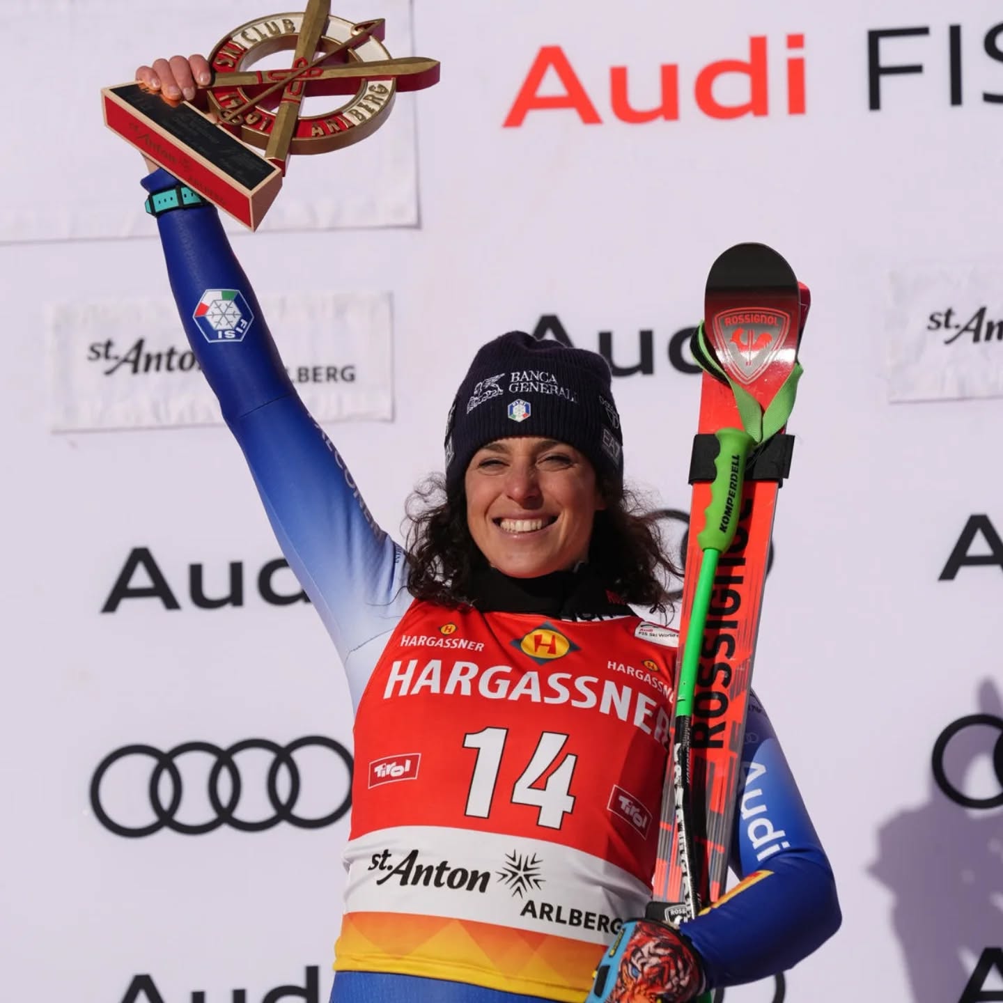 Sci: Federica Brignone conquista vittoria numero 30 nella discesa libera di St. Anton