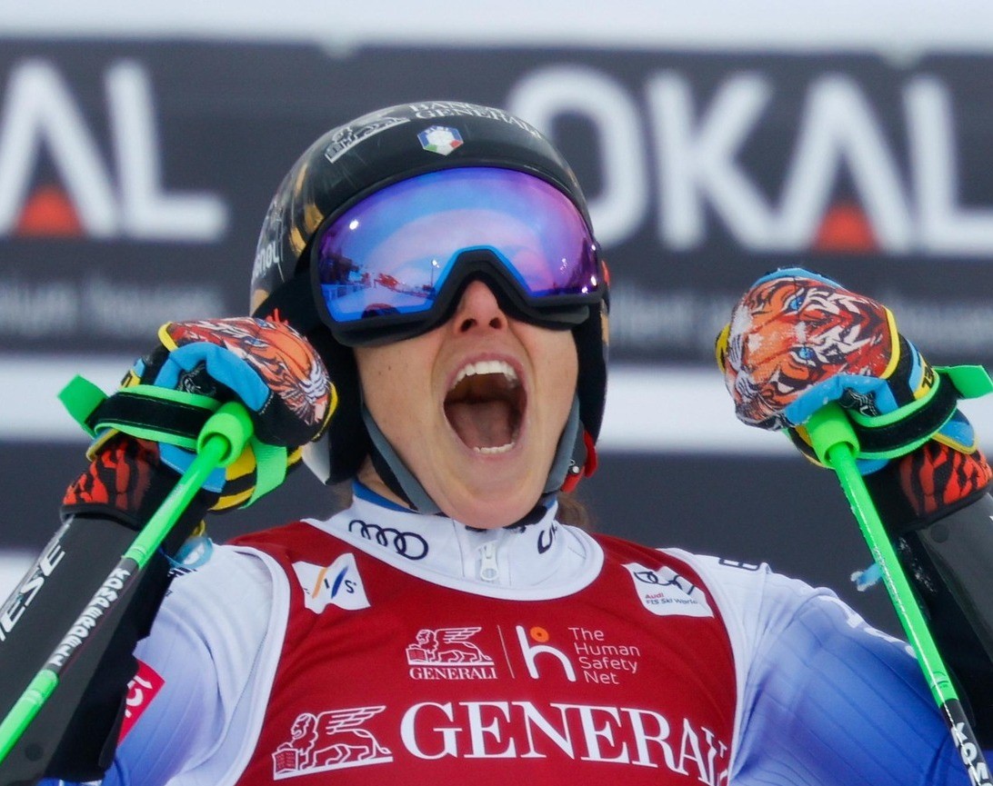 Sci, Brignone vince SuperG a Kvitfjell. Goggia terza
