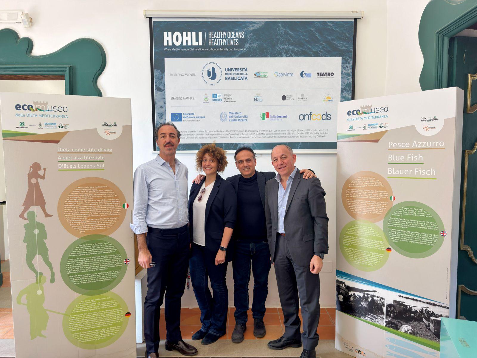 HOHLI – Healthy Oceans, Healthy Lives. L’Università della Basilicata presenta con il Comune di Pollica