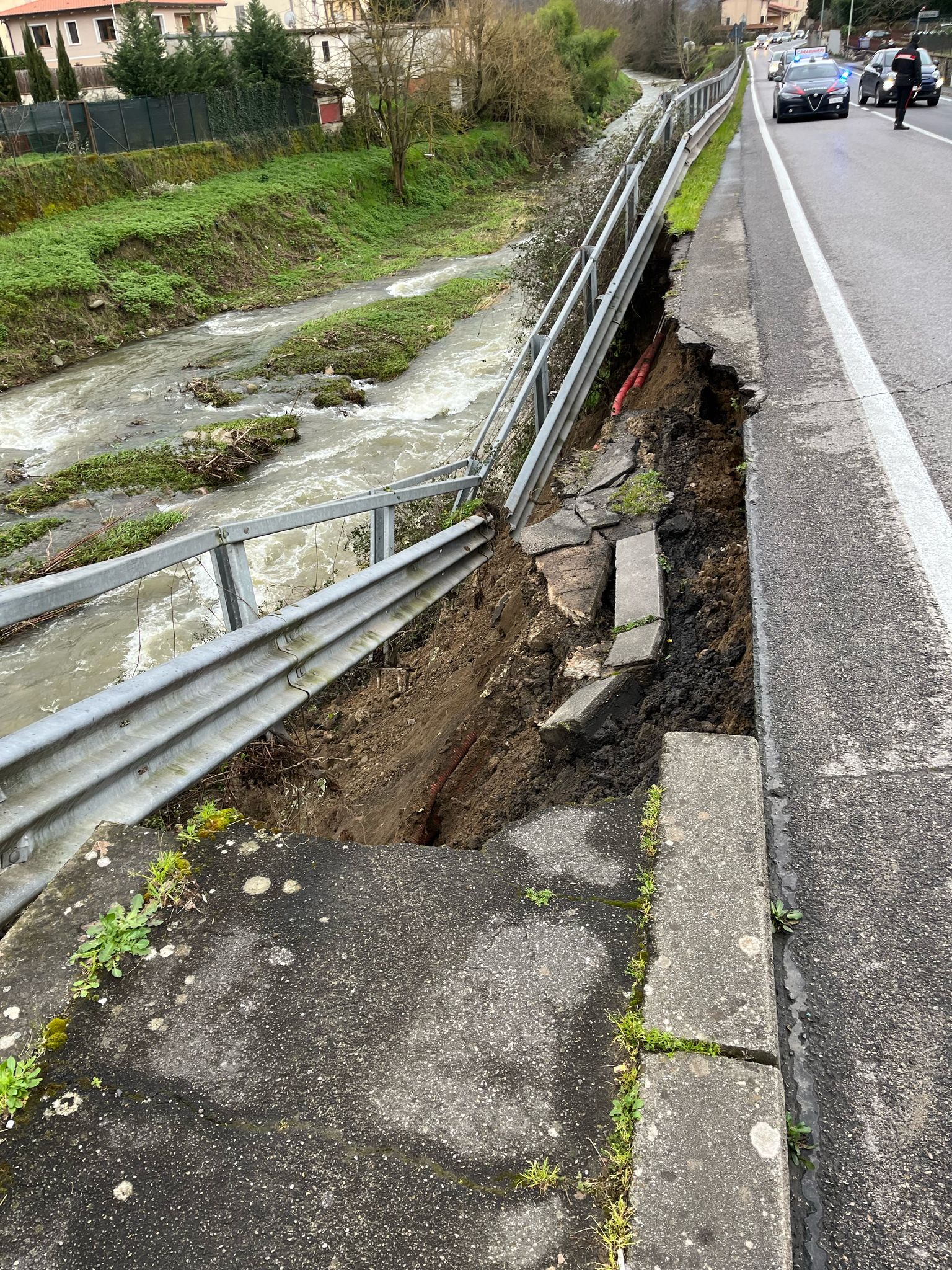Maltempo in Toscana: pioggia in attenuazione, ma è alto il rischio frane