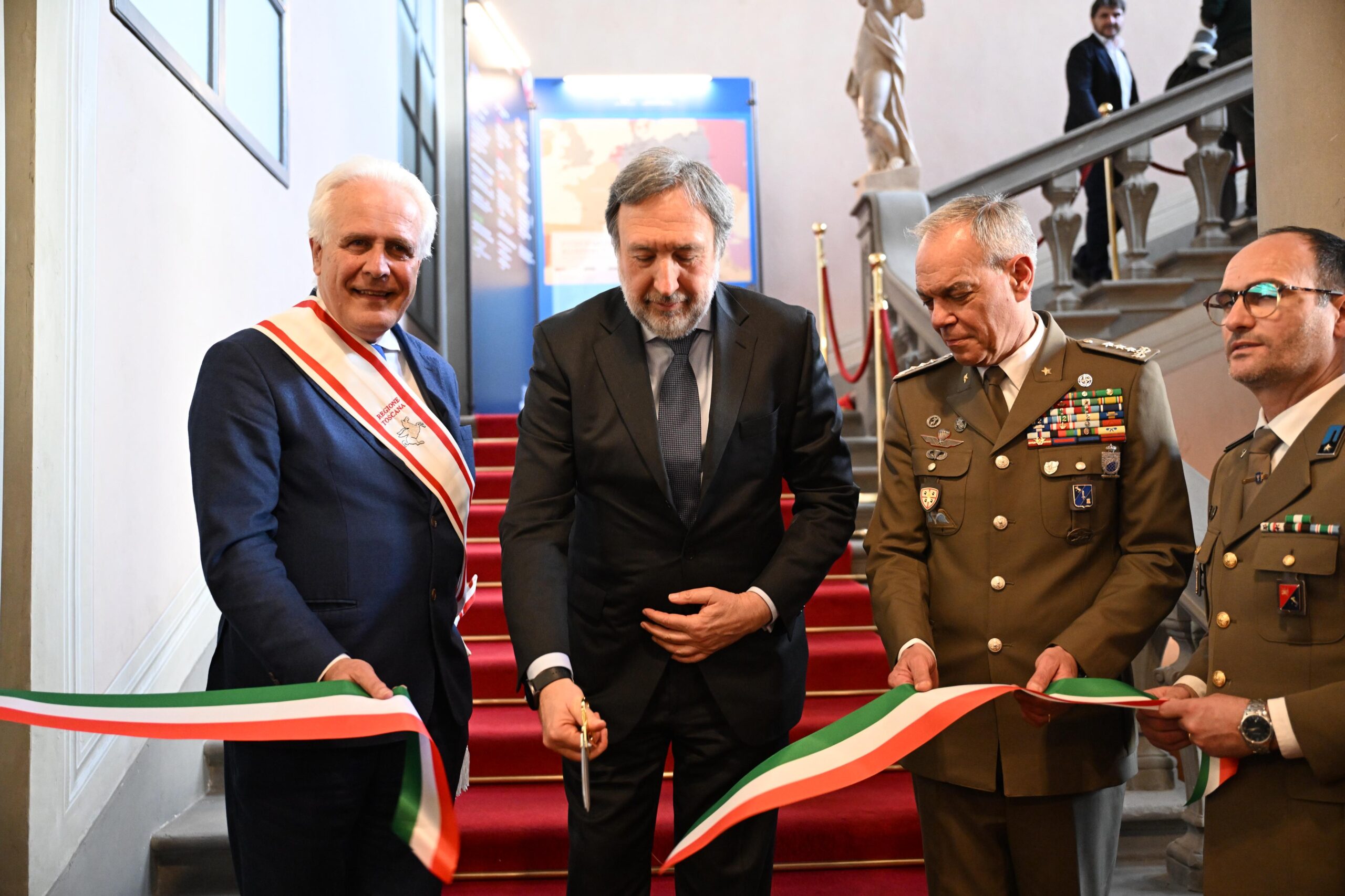 Stragi nazifasciste, inaugurata la mostra con il presidente Giani e il procuratore De Paolis