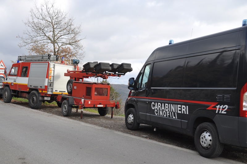 Vicopisano: 73enne scomparso a Caprona. Ricerche di vigili del fuoco e volontari