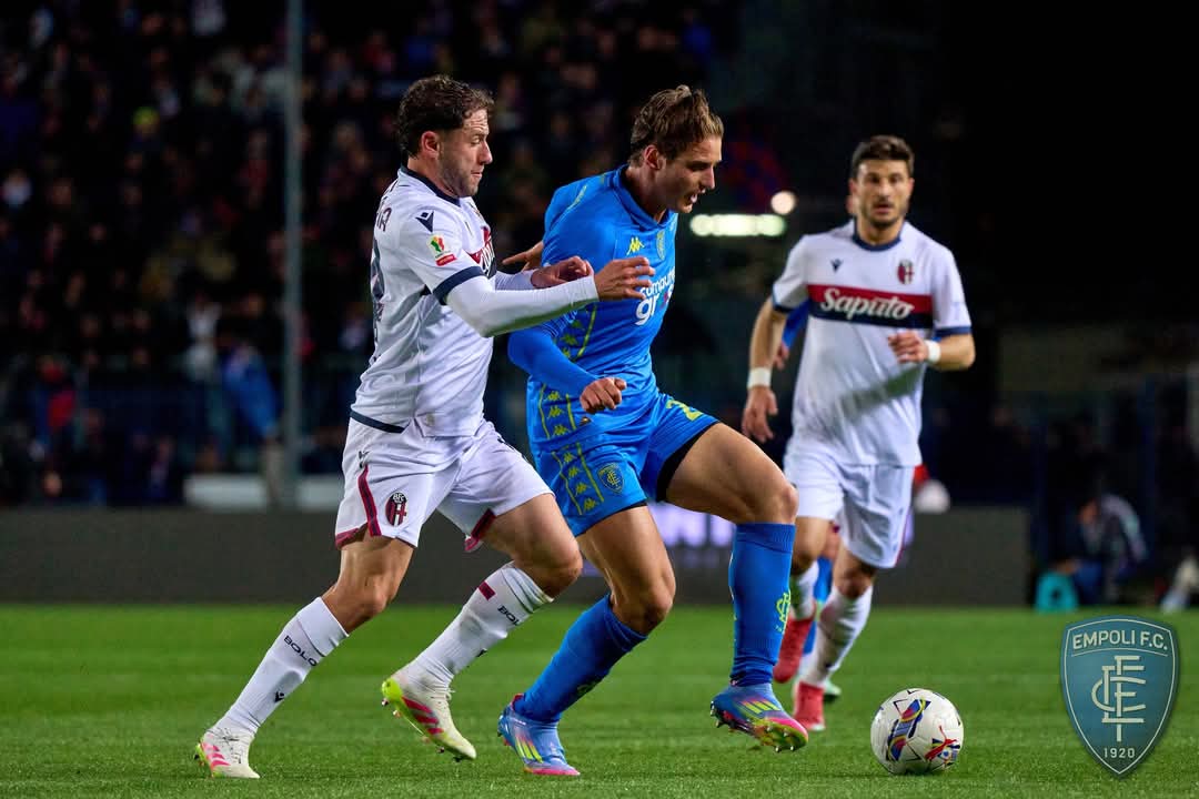 Coppa Italia: Bologna a valanga in casa Empoli (0-3). Finale ipotecata. Azzurri con la testa al campionato. Pagelle (Foto)