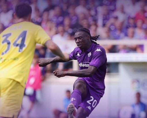 Fiorentina: Kean forse assente contro l’Empoli. Non è sicuro il rientro in tempo da Parigi