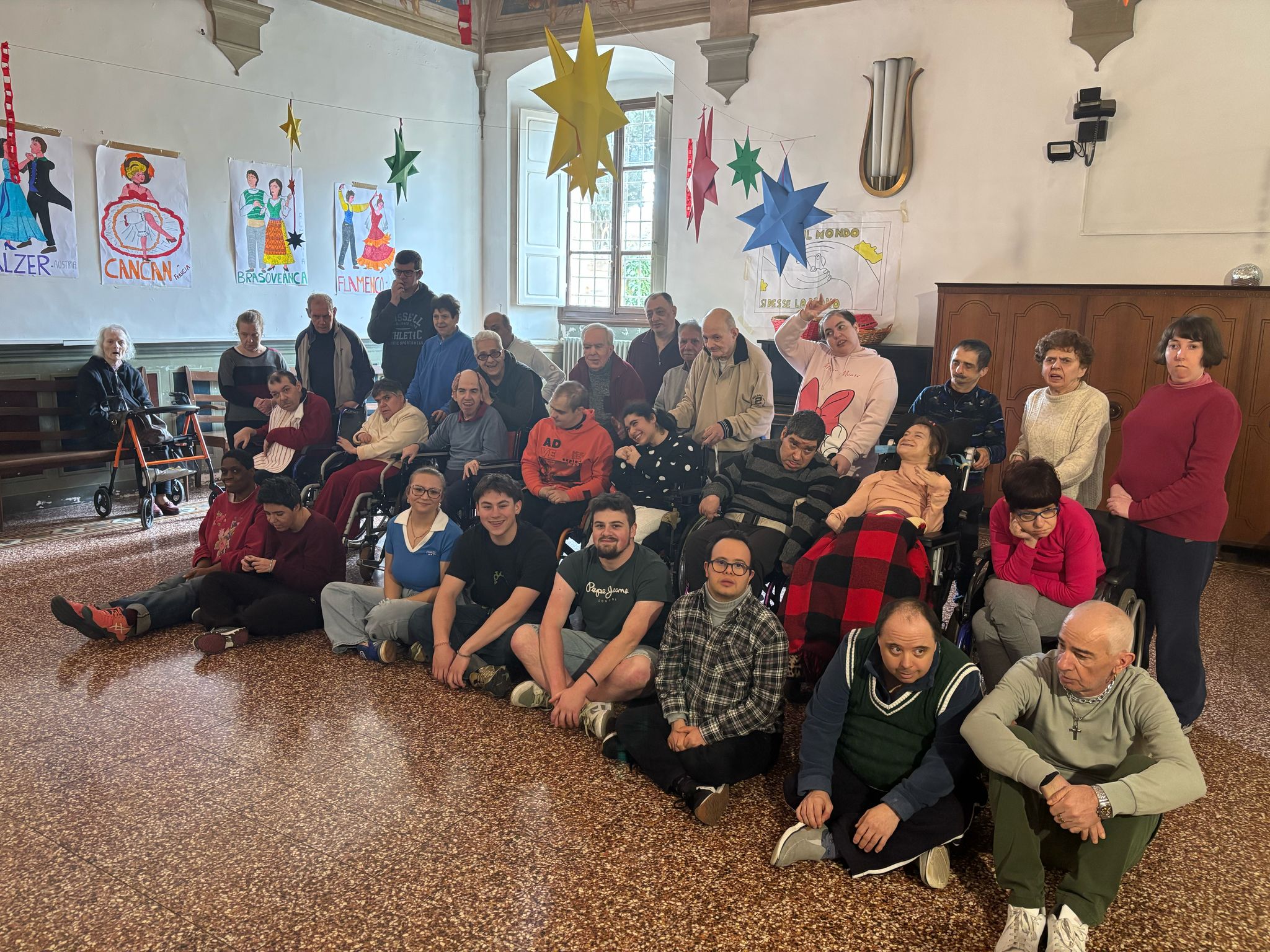 Disabilità, studenti dal Belgio a Firenze a scuola di assistenza