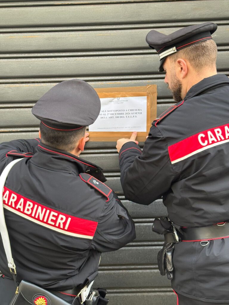 Montelupo Fiorentino: rissa con sedie e bottiglie, chiuso locale a Fibbiana
