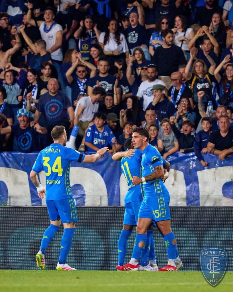 Empoli batte il Parma nel finale (2-1) e prende tre punti di speranza. I gol di Fazzini e Anjorin. Pagelle