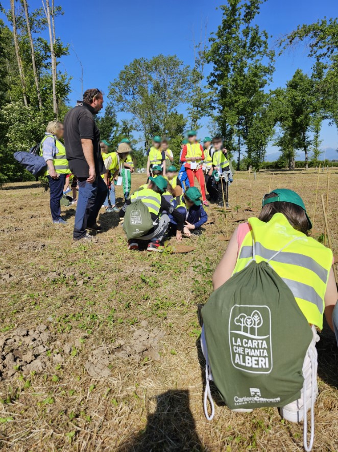 Concluso il progetto ” La carta che pianta alberi… va a scuola” di Cantiere Carrara