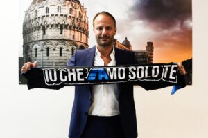 Calcio, Alberto Gilardino è il nuovo allenatore del Pisa Sporting Club neopromosso in serie A