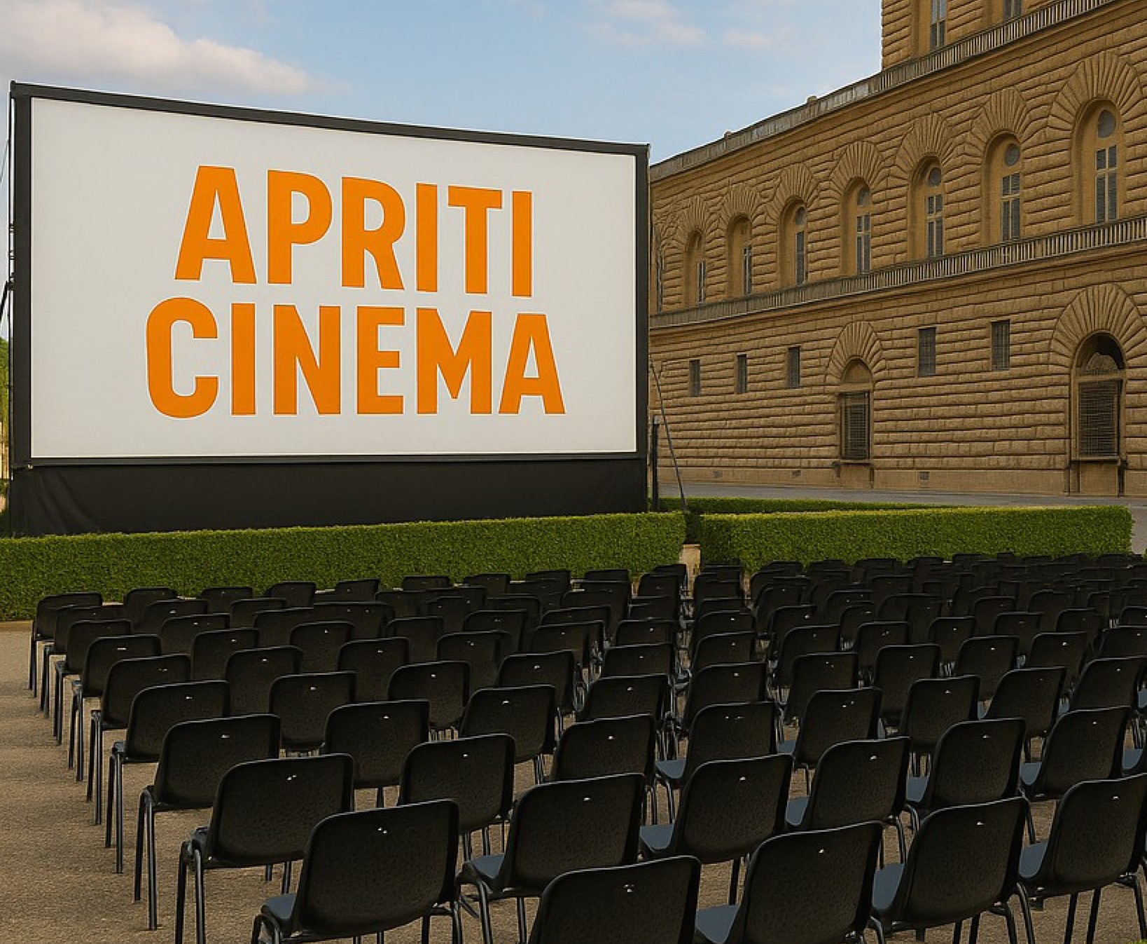 Firenze: al via “Apriti cinema” in piazza Pitti. Stasera ospite Pieraccioni
