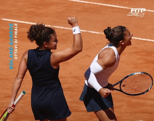 Roland Garros 2025: Errani e Paolini centrano i quarti nel doppio