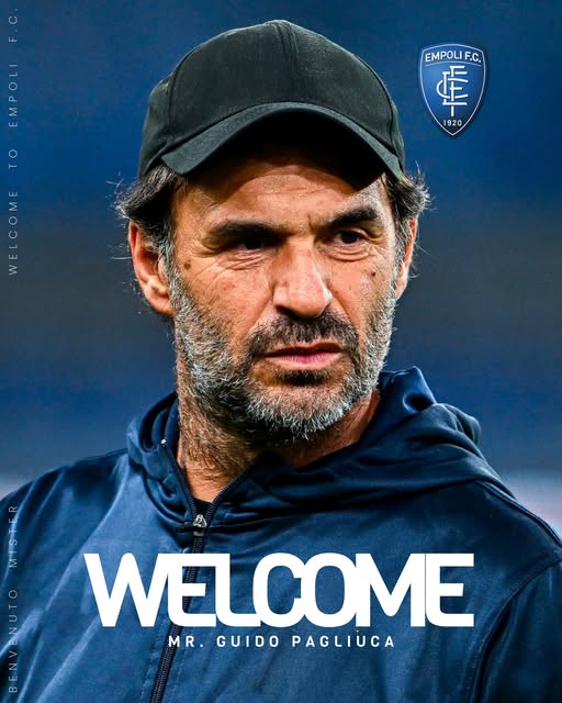 Empoli: Guido Pagliuca nuovo allenatore. Contratto fino al 2027