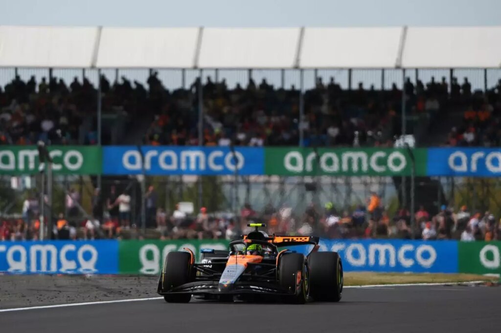 Norris il più veloce a Silverstone ma la Ferrari c’è