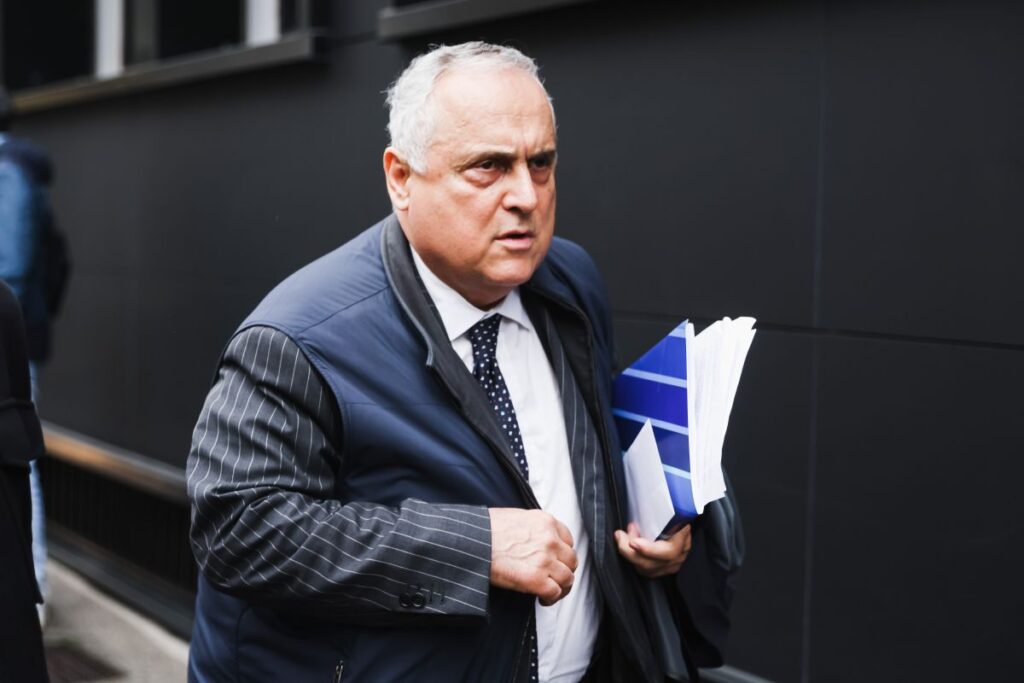 Lotito in ospedale per accertamenti “Nessun malore”