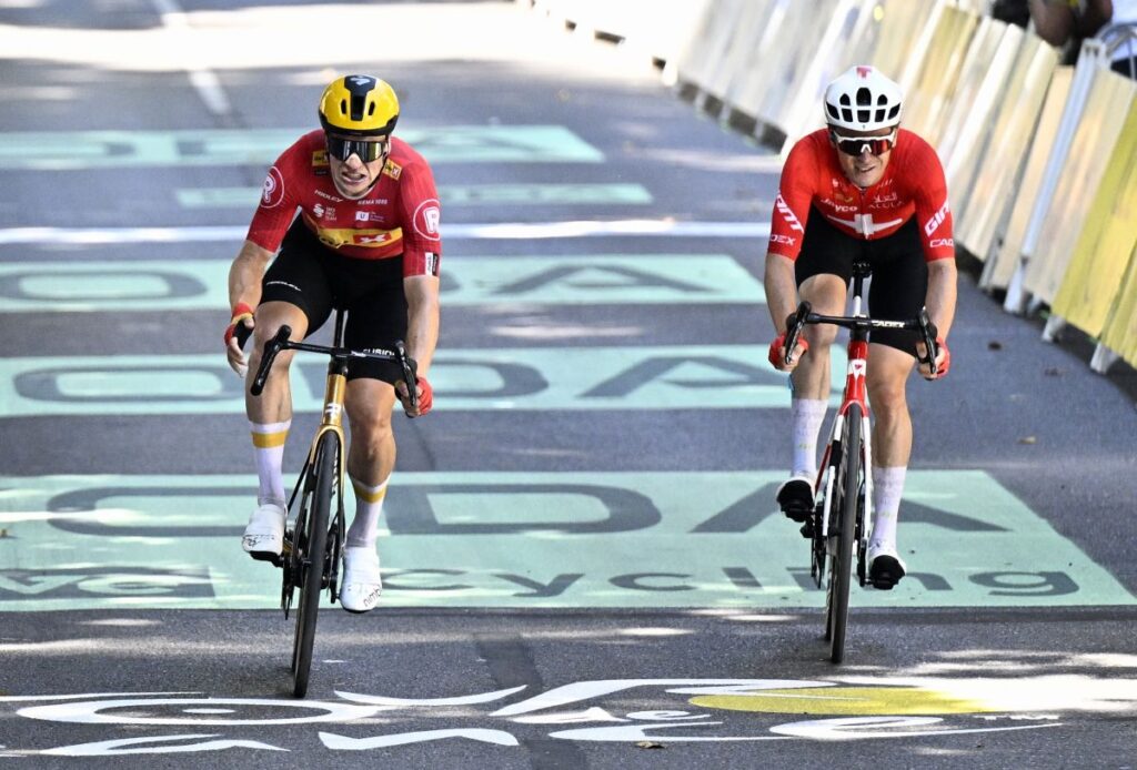 Abrahamsen vince l’11a tappa del Tour, Healy resta in giallo
