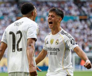 Mondiale per club: Juve con orgoglio, ma il Real vince (1-0) e va ai quarti. Calciatori disfatti nel “forno” di Miami. Pagelle